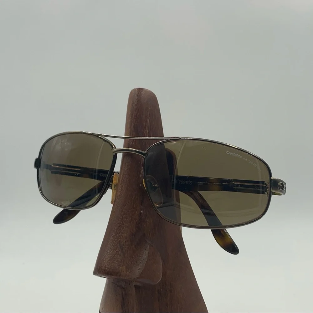 Vintage Carrera CA7036/S Bronze Aviator Sunglasses